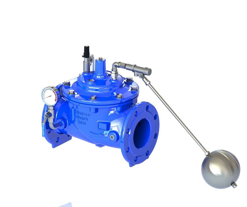 صمام التحكم الطيار SS 304 مع غشاء تقوية من النايلون EPDM