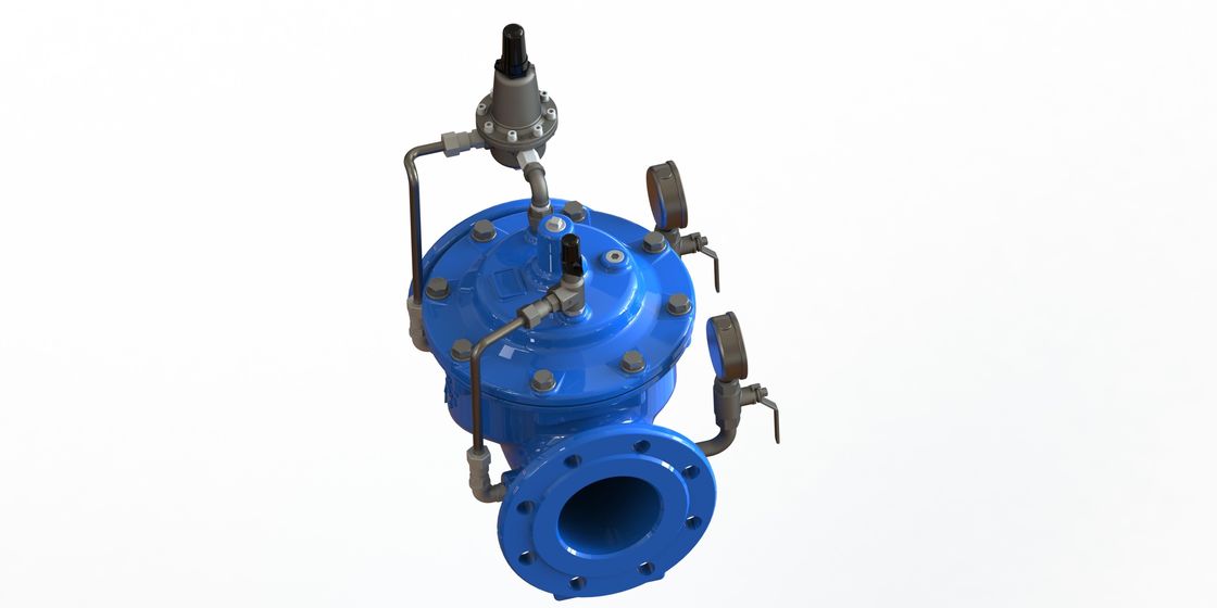 صمام تخفيض ضغط الماء ذو ​​التجويف الكامل مع غشاء تقوية من النايلون EPDM